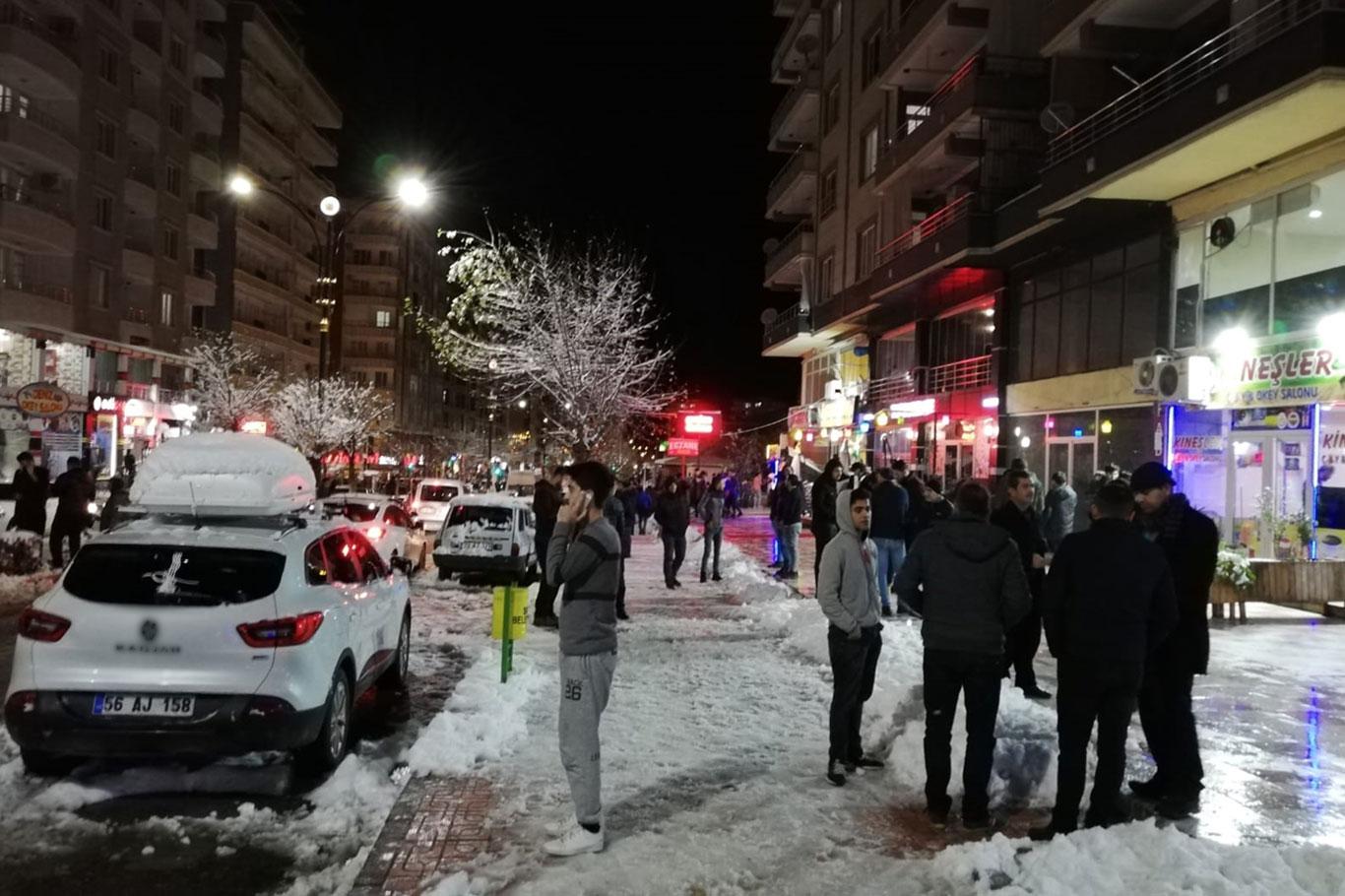 Siirt halkı depremde yaşadıkları panik anlarını anlattı